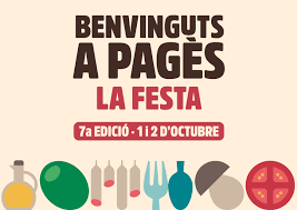 No et perdis el Benvinguts a Pagès a l'Urgell , 1 i 2 d'octubre