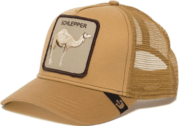 Gorra trucker marrón dromedario Hump Day de Goorin Bros