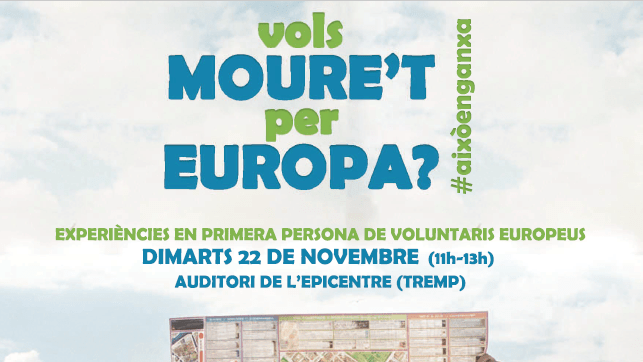 El voluntariat europeu arriba al Pallars Jussà