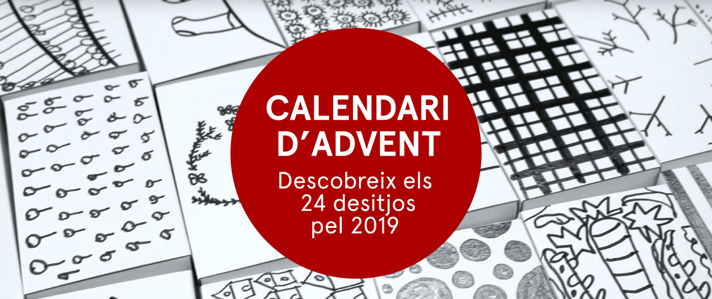 La nostra felicitació de Nadal amb 24 desitjos pel 2019
