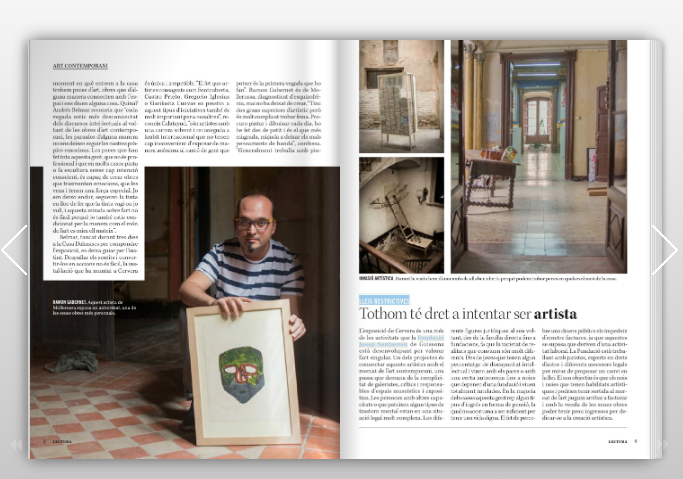 Reportatge de l'exposició Art Singular