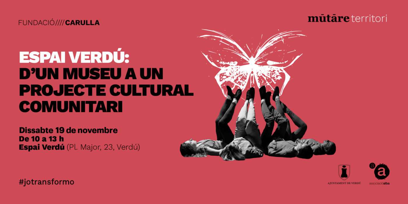 El projecte Mutare de la Fundació Carulla aterra aquest dissabte a Verdú per repensar conjuntament els nous usos de l’espai de l’antic Museu del Joguets que gestiona l’Associació Alba.
