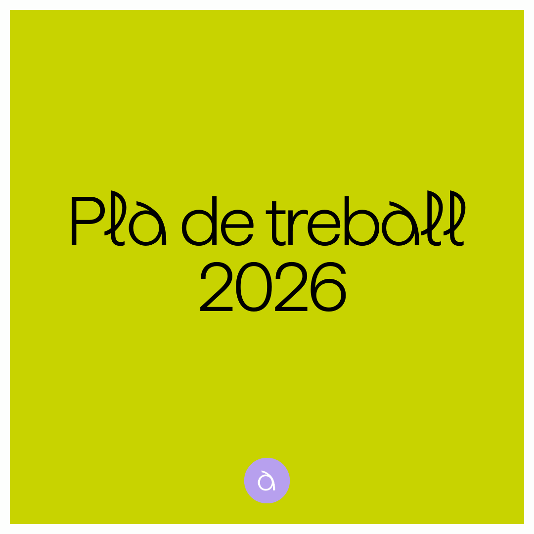 Pla de treball 2025