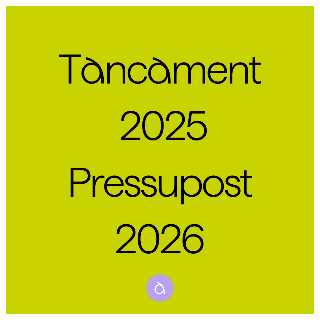 Tancament exercici 2024