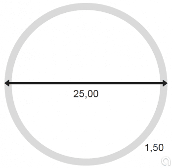 Tubo Redondo con Soldadura