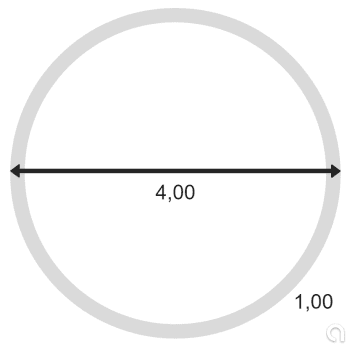 Tubo redondo sin soldadura
