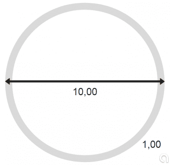 Tubo redondo sin soldadura