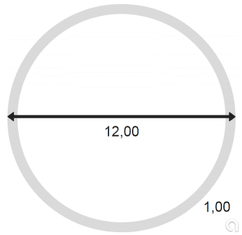 Tubo redondo sin soldadura