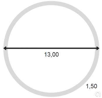Tubo redondo sin soldadura