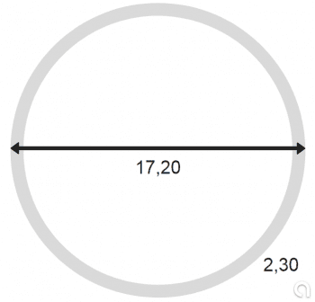 Tubo redondo sin soldadura