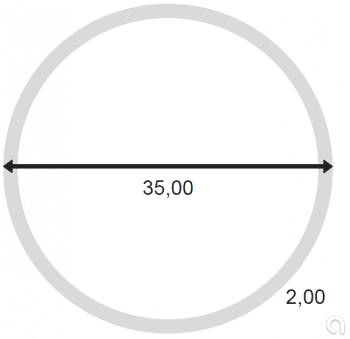Tubo redondo sin soldadura