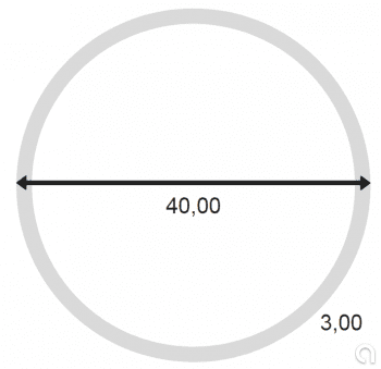 Tubo redondo sin soldadura