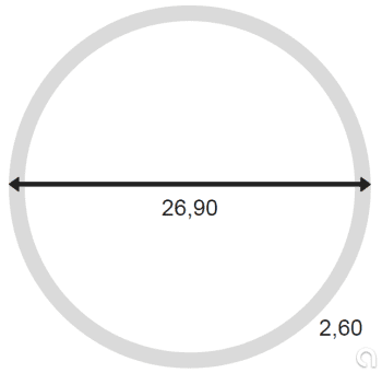 Tubo redondo sin soldadura