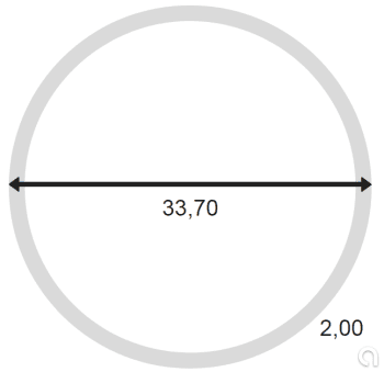 Tubo redondo sin soldadura