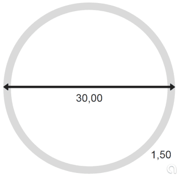 Tubo redondo sin soldadura
