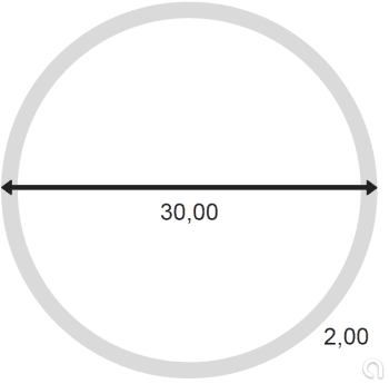 Tubo redondo sin soldadura