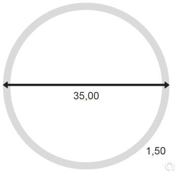 Tubo redondo sin soldadura