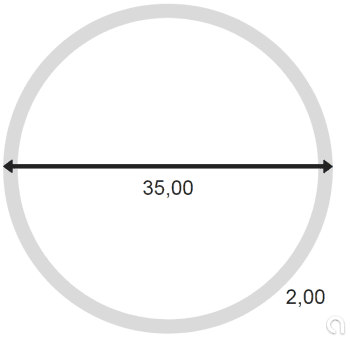 Tubo redondo sin soldadura