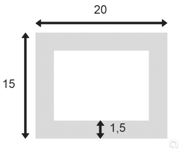 Tubo Rectangular Soldado