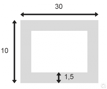 Tubo Rectangular Soldado