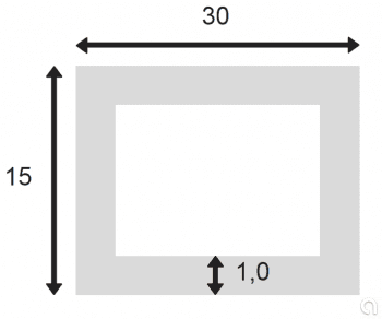 Tubo Rectangular Soldado