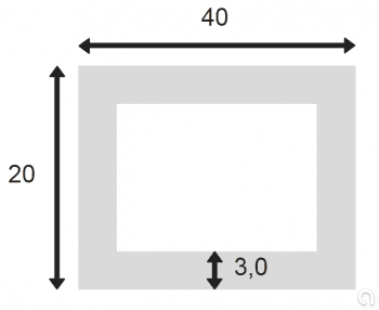 Tubo Rectangular Soldado