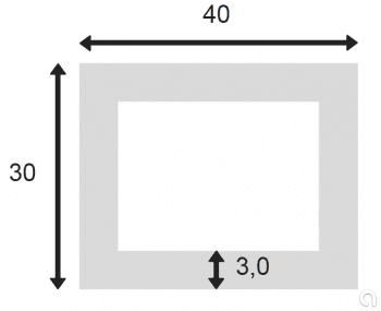 Tubo Rectangular Soldado