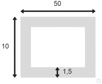 Tubo Rectangular Soldado