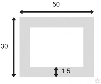 Tubo Rectangular Soldado