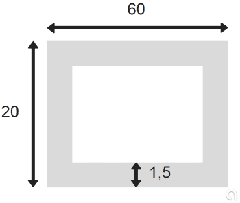 Tubo Rectangular Soldado