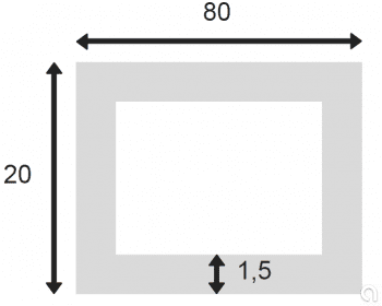 Tubo Rectangular Soldado
