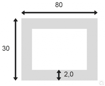 Tubo Rectangular Soldado