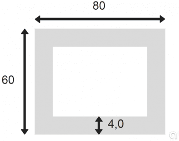 Tubo Rectangular Soldado