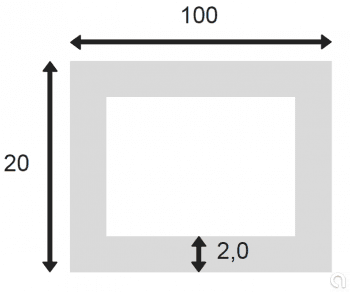 Tubo Rectangular Soldado