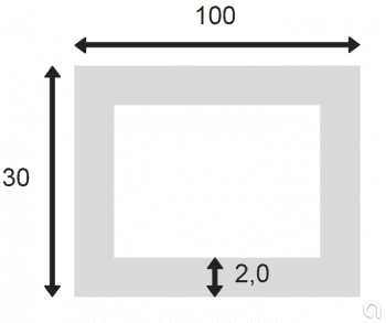 Tubo Rectangular Soldado