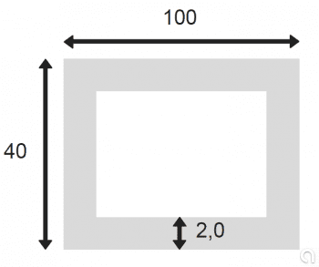 Tubo Rectangular Soldado