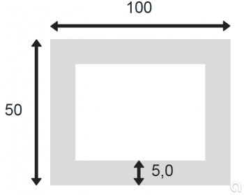 Tubo Rectangular Soldado