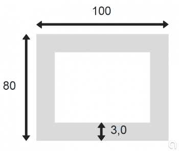 Tubo Rectangular Soldado