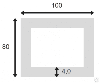 Tubo Rectangular Soldado