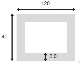 Tubo Rectangular Soldado