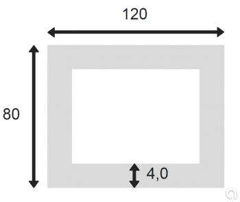 Tubo Rectangular Soldado