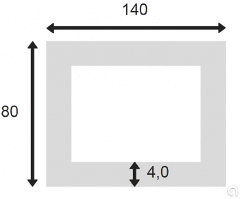Tubo Rectangular Soldado