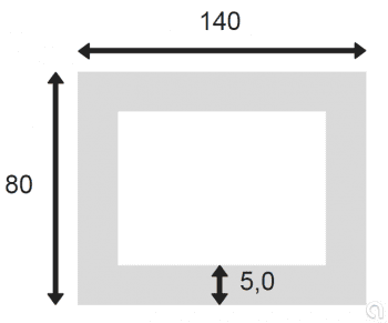 Tubo Rectangular Soldado