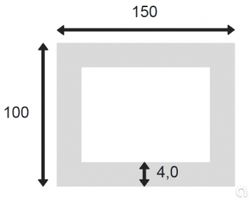 Tubo Rectangular Soldado