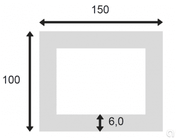 Tubo Rectangular Soldado