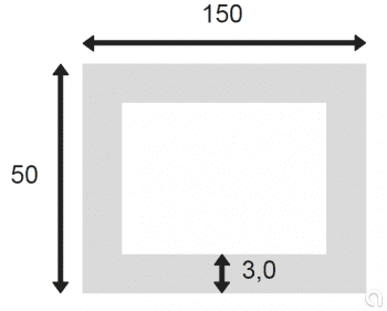Tubo Rectangular Soldado