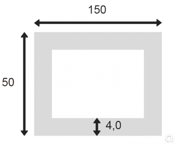 Tubo Rectangular Soldado