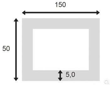 Tubo Rectangular Soldado