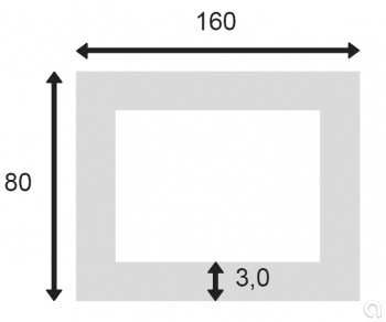 Tubo Rectangular Soldado