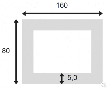 Tubo Rectangular Soldado - 1